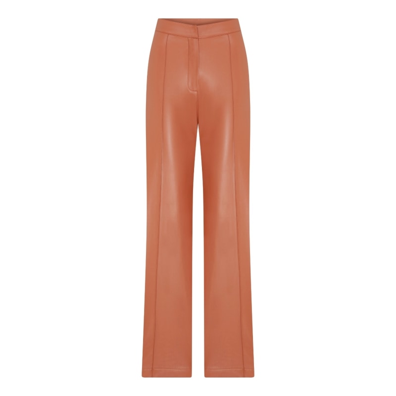 Thumbnail of Alba Vegan Leather Wide-Leg Trousers image