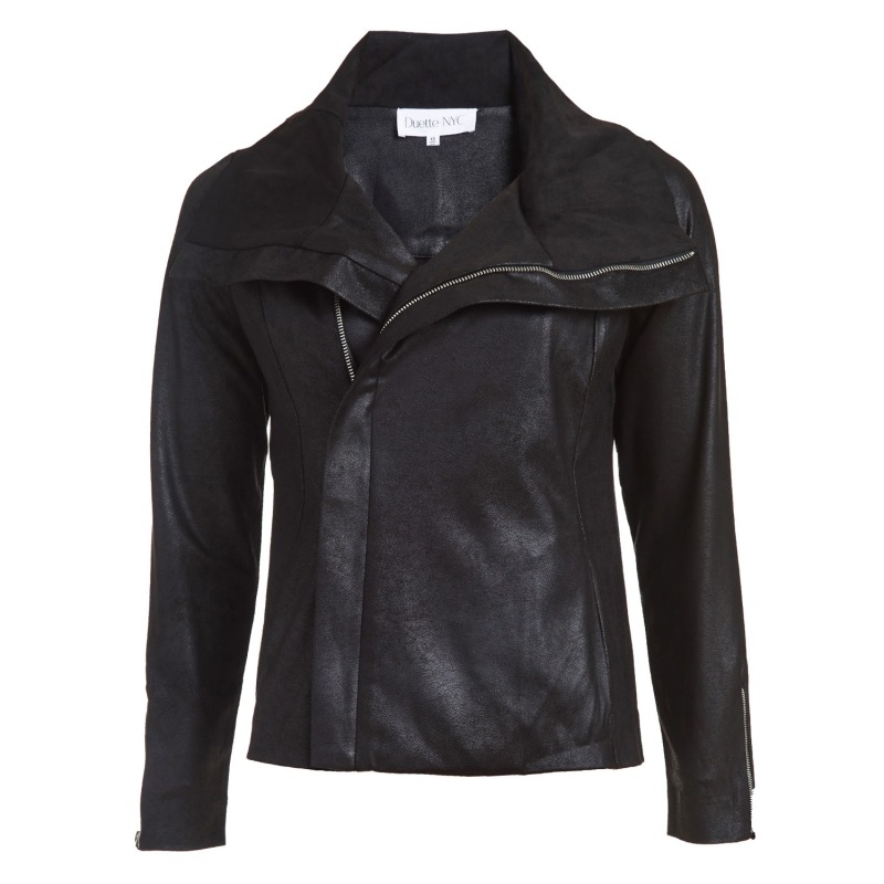 Thumbnail of Vegan Leather Biker Jacket - The Varick image