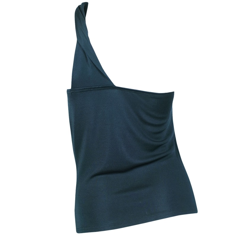 Thumbnail of Generation X Blue Twist Shoulder Top image