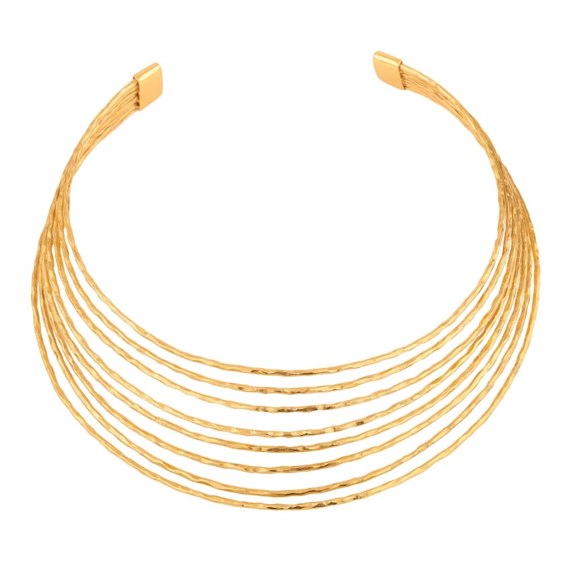 Gold Choker, Choker for Women's, Statement choker Necklace - Urban Carats