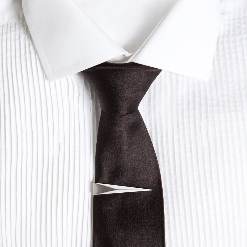 Thumbnail of Tie Pin With Chain Silver image