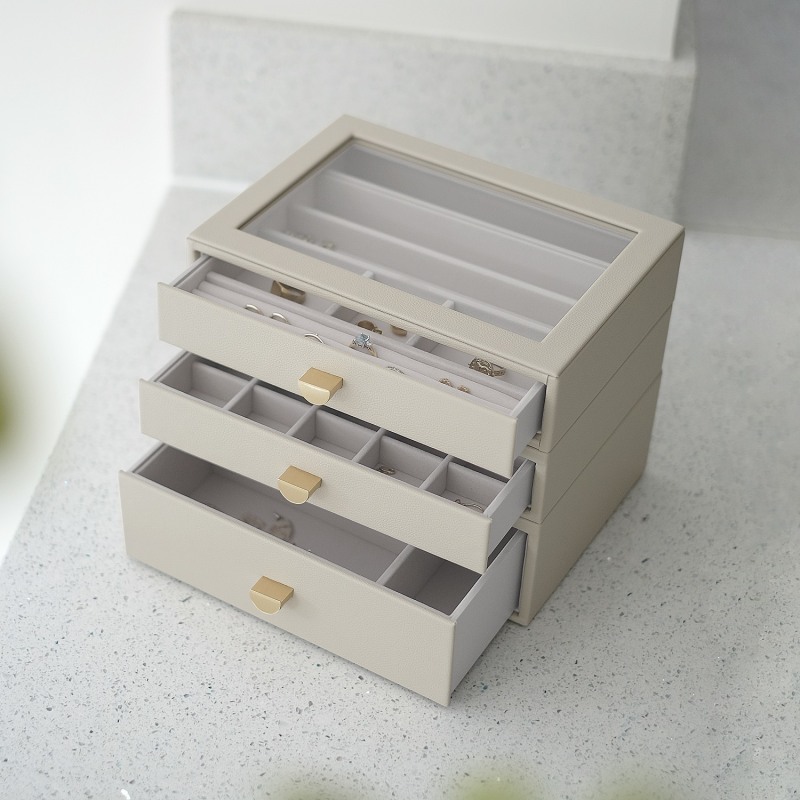 Classic Set of 3 Jewellery Box – Stackers Canada