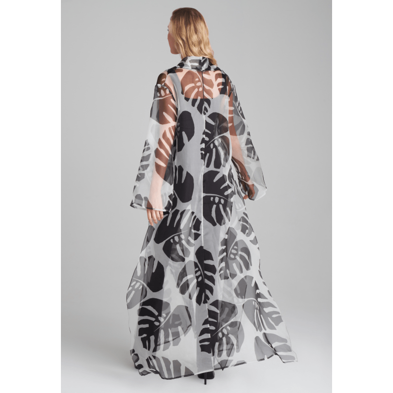 Thumbnail of Sienna Silk Organza Duster In Zampa Bianca image