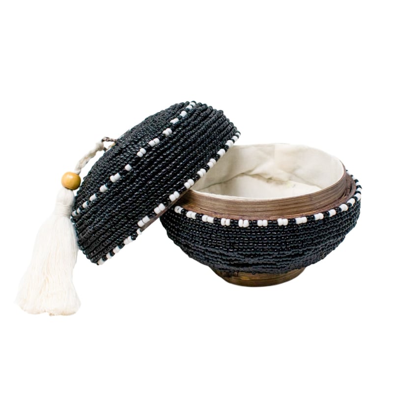 Thumbnail of Wish-Granted Tassel Bowl - Black image