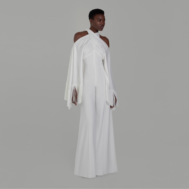 Thumbnail of Caelestis Jumpsuit In Angel Breath White image