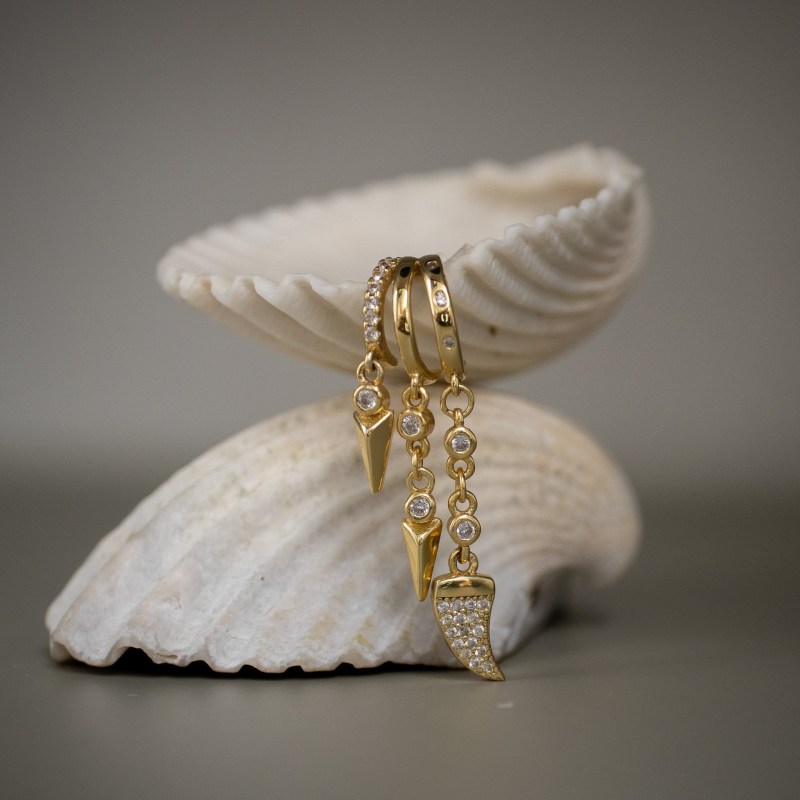 Thumbnail of Cairo Earrings - Gold image