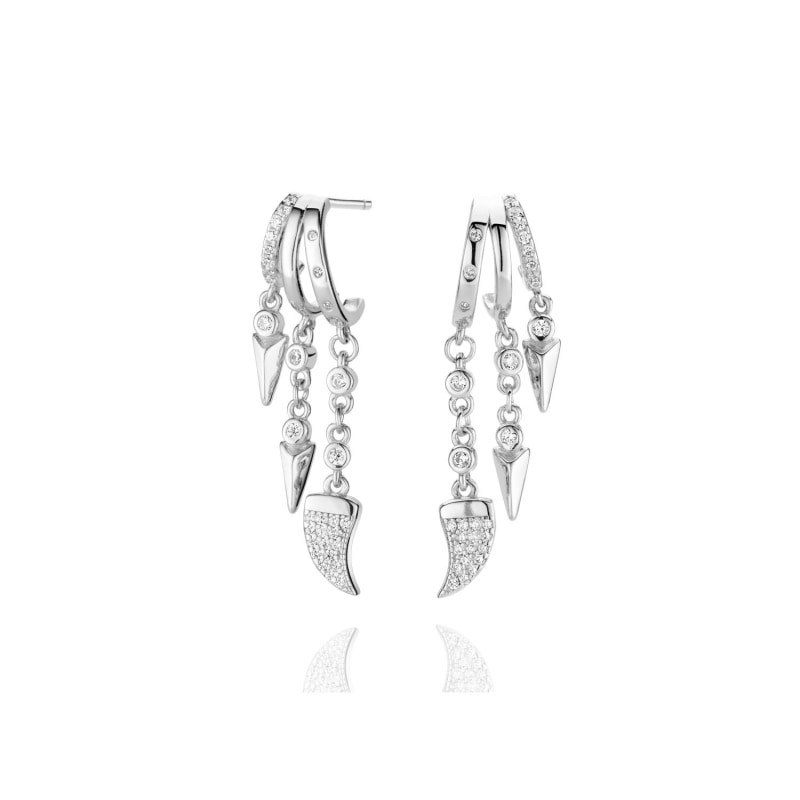 Thumbnail of Cairo Earrings - Silver image