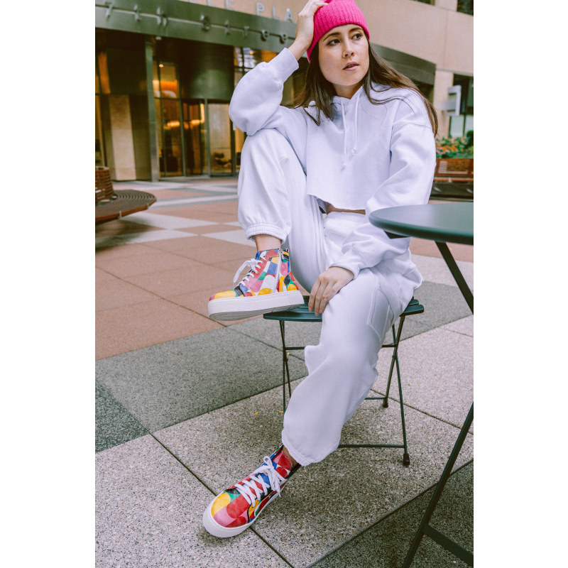 Womens designer high tops cheap