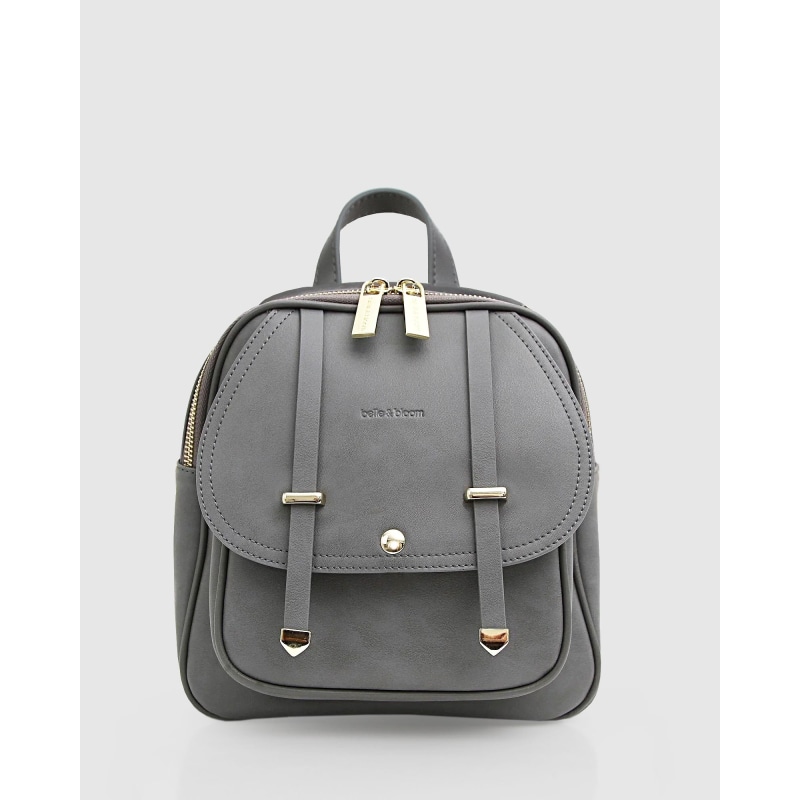 Thumbnail of Camila Leather Backpack - Ash image