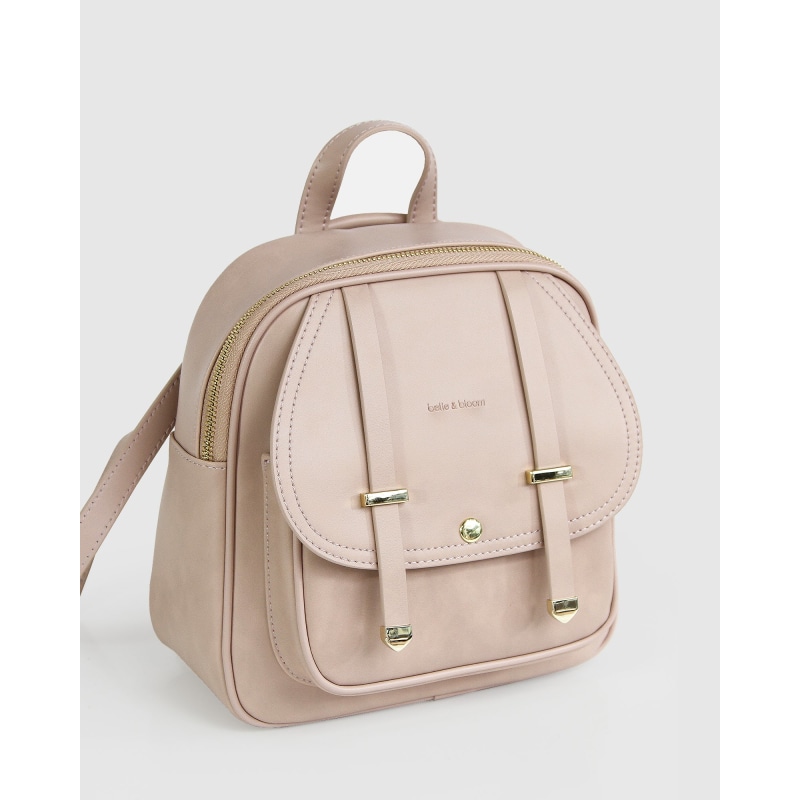 Thumbnail of Camila Leather Backpack - Dusty Pink image