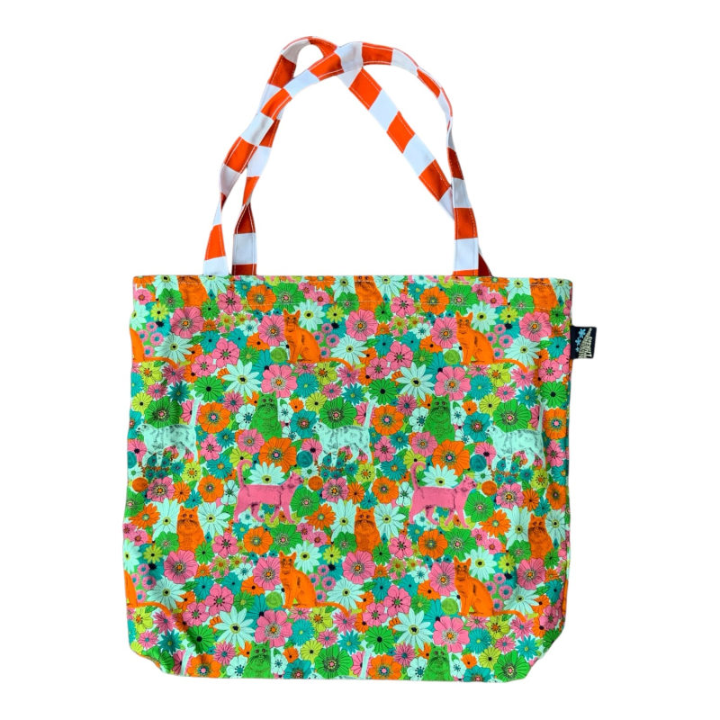 Thumbnail of Camo Cats Tote Bag image