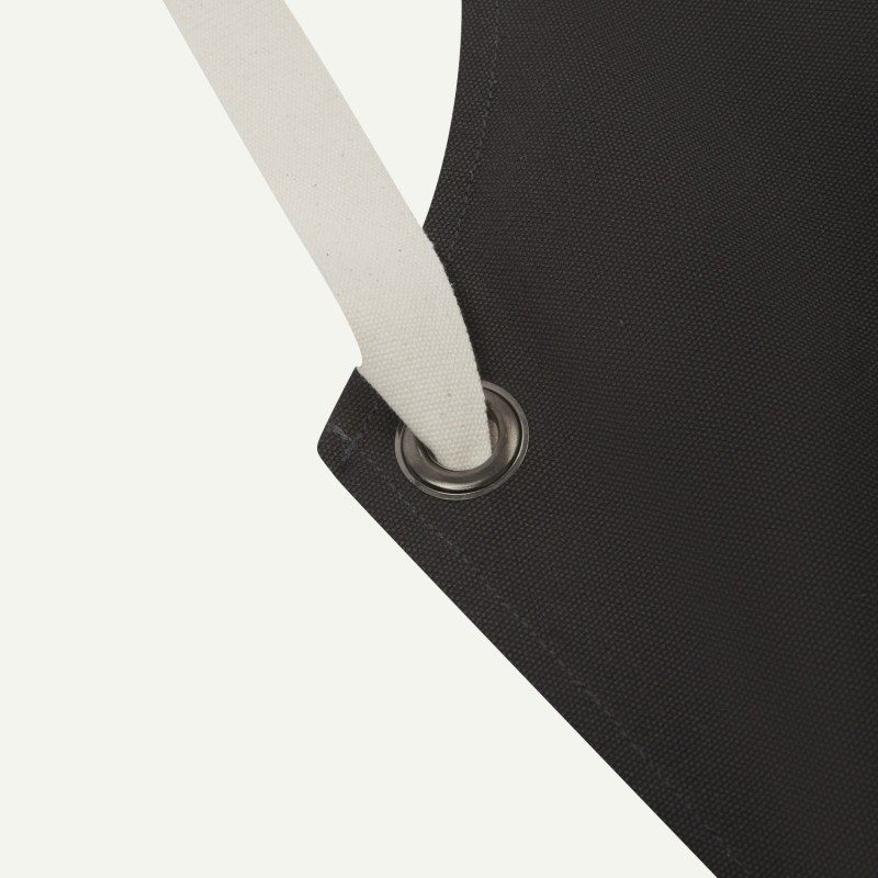 Thumbnail of Canvas Tie-Back Apron - Charcoal image