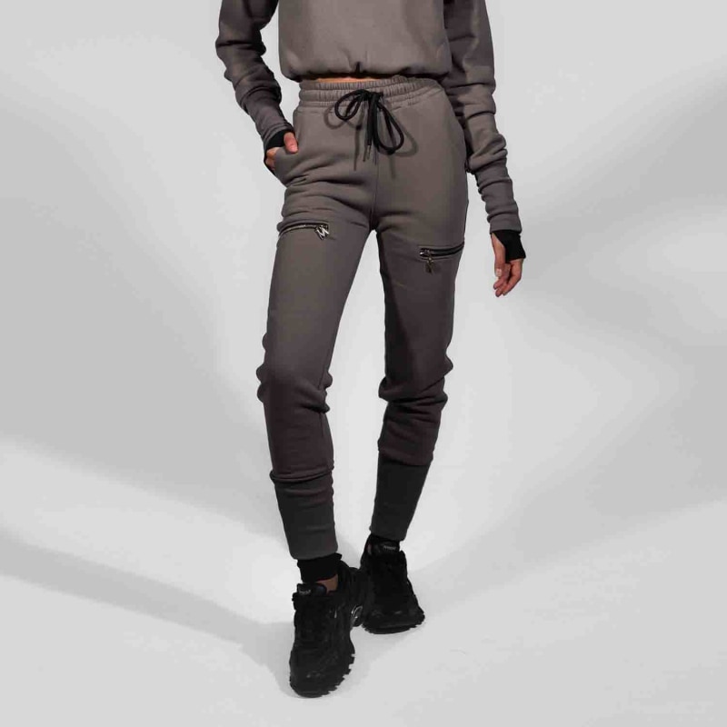Sweatpants with zippers best sale