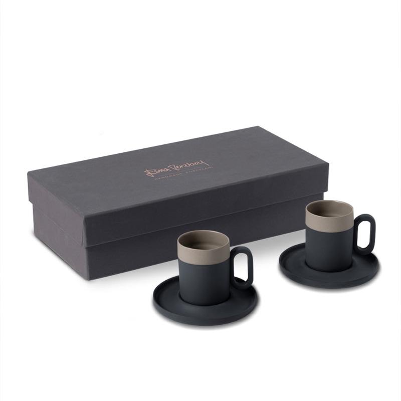 Thumbnail of Capsule Espresso Cup Set Of Two Black Rock Colour image
