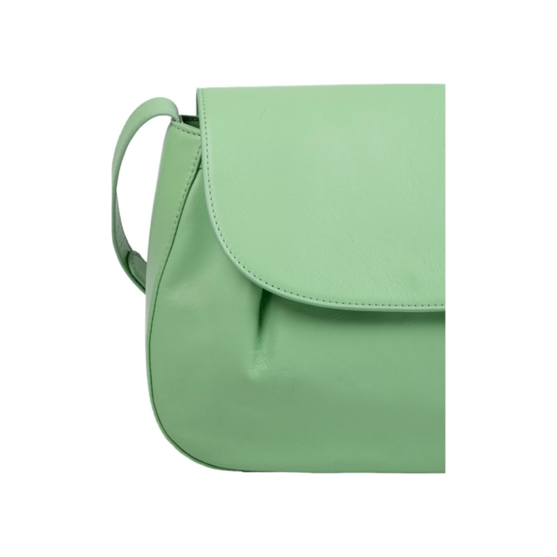 Thumbnail of Carla Cross Body- Green Fig Soft Antique Leather image