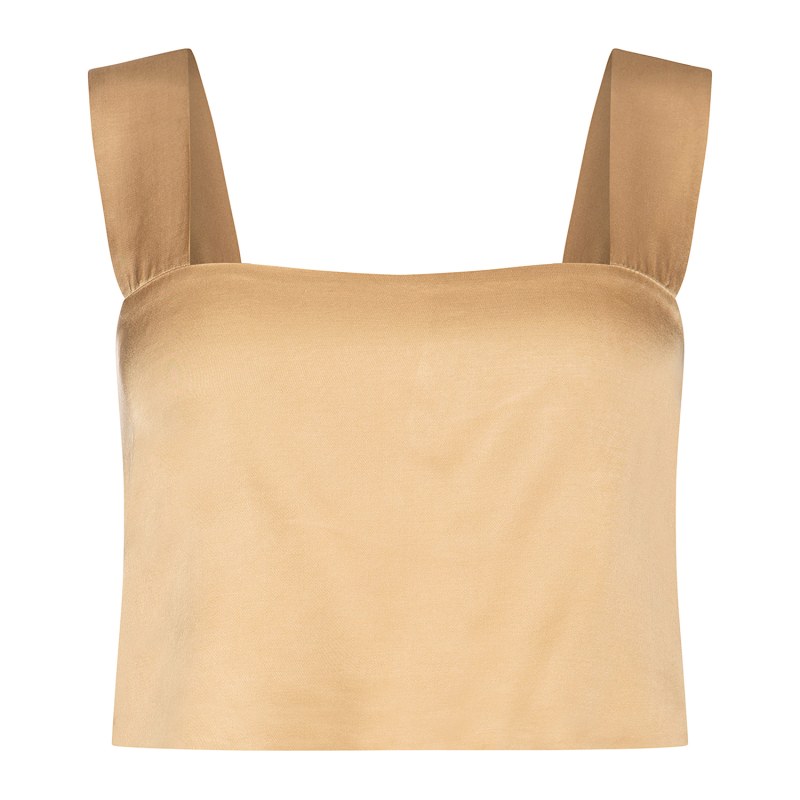 Carrie Top in Ecru Silky Carrie Top in Ecru Silky