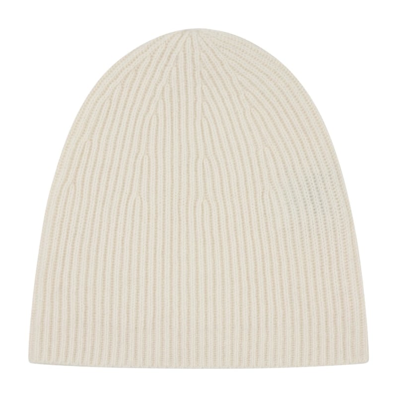 Thumbnail of Cashmere Beanie In Snow image