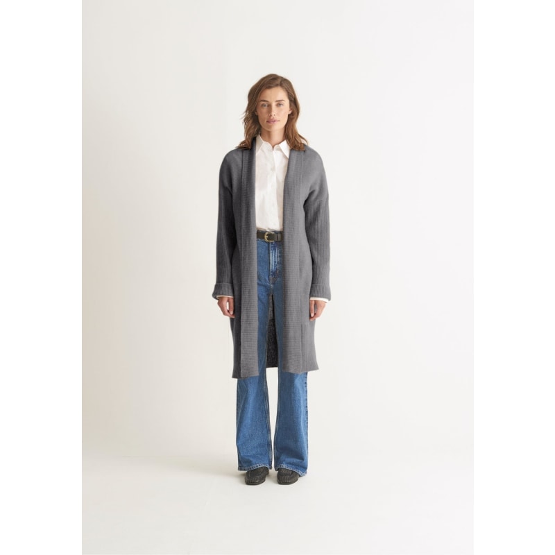 Grey edge to edge cardigan store