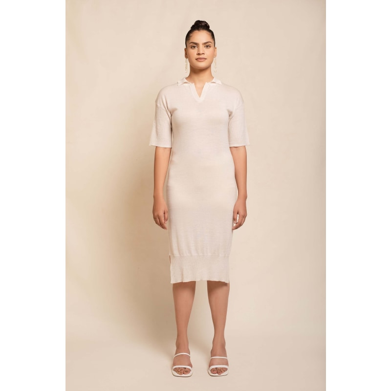 Thumbnail of Cashmere Formal Polo Midi Dress image