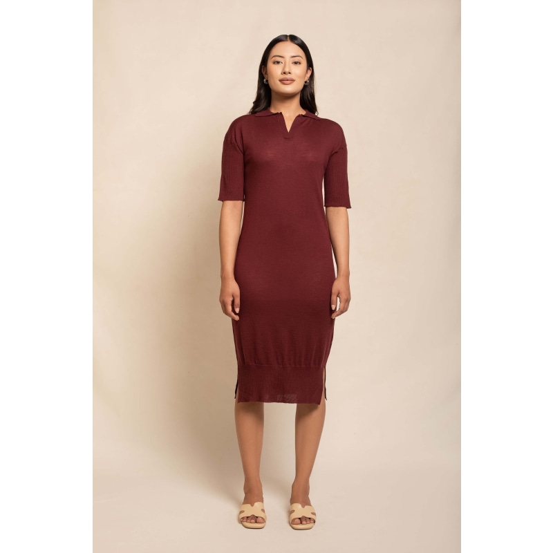 Thumbnail of Cashmere Formal Polo Midi Dress image