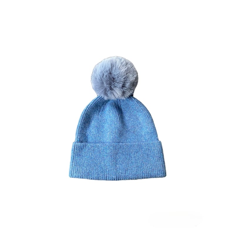 Cashmere Hat - Denim Blue, Lula-Ru