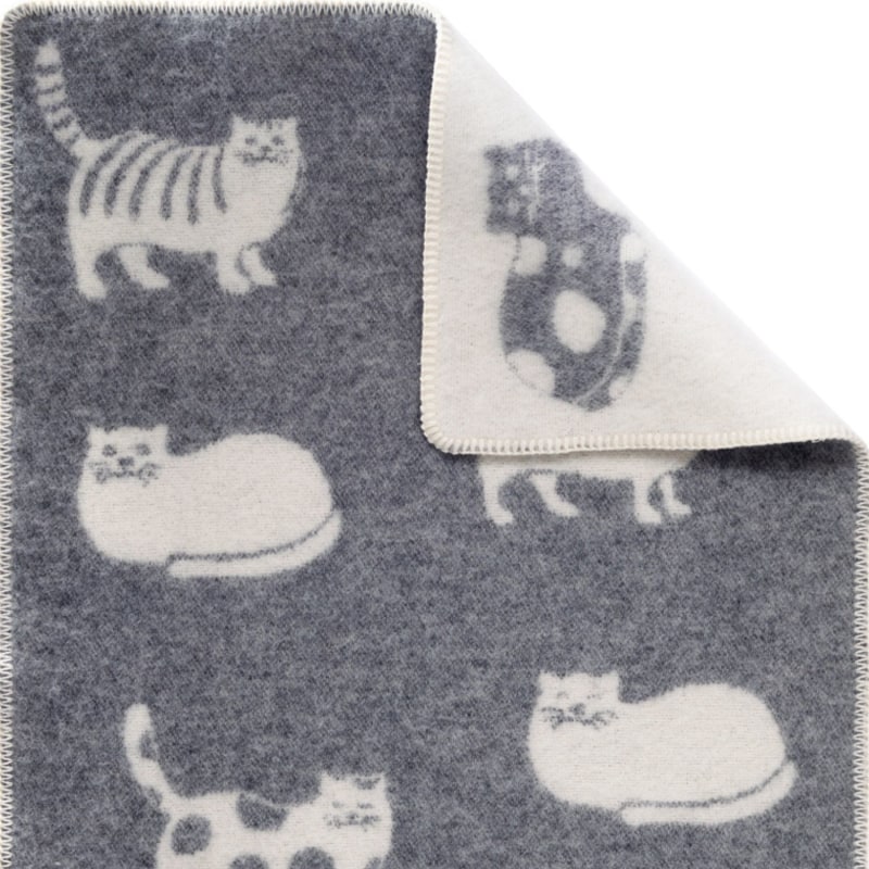 Thumbnail of Cat Little Wool Blanket image