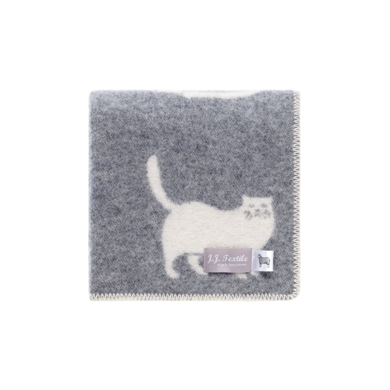 Thumbnail of Cat Little Wool Blanket image