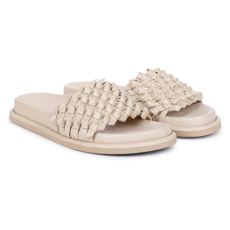 Thumbnail of Caterina Beige - Flat Sandals image