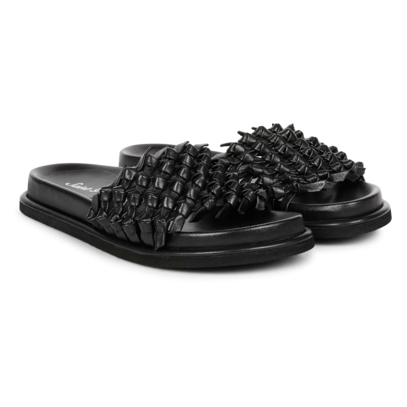 Thumbnail of Caterina Black - Flat Sandals image