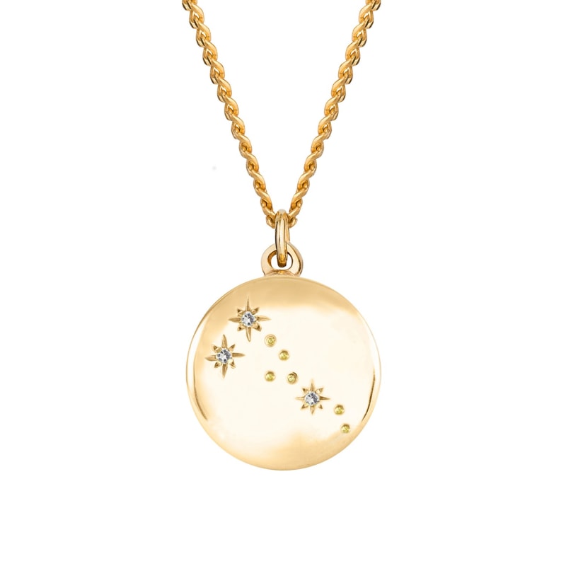 Taurus constellation necklace gold shop