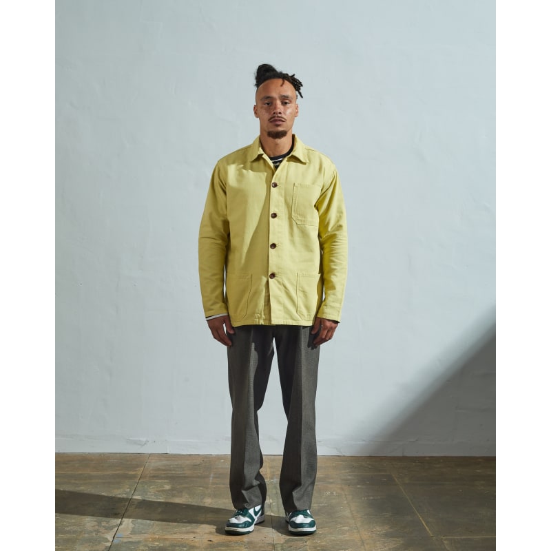 Thumbnail of 3001 Buttoned Overshirt – Lime image