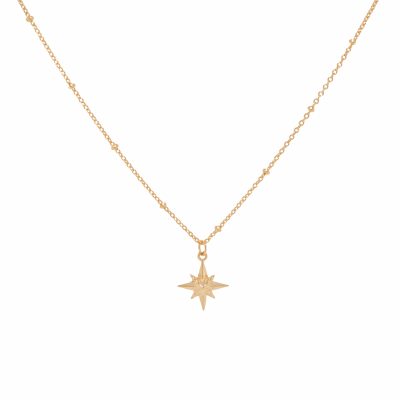 Thumbnail of Celeste Gold Pendant Necklace image