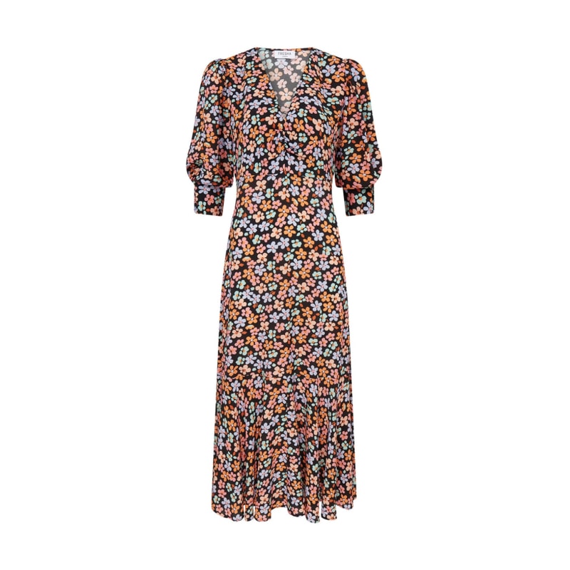Ganni lindale dress cheap