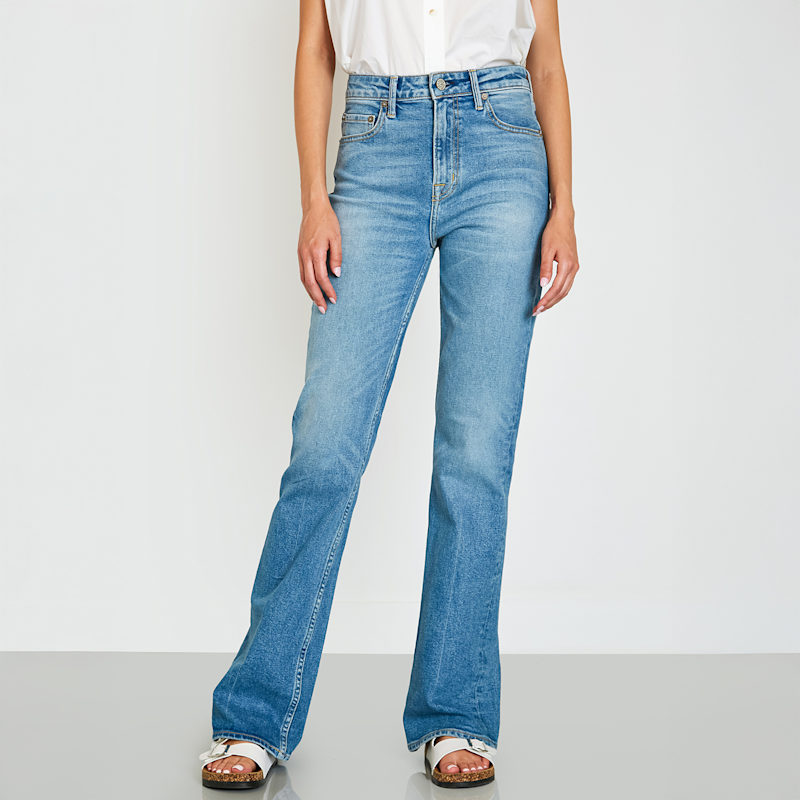 Celine High Rise Bootcut In Gretna | Noend Denim | Wolf & Badger Celine High Rise Bootcut In Gretna | Noend Denim | Wolf & Badger