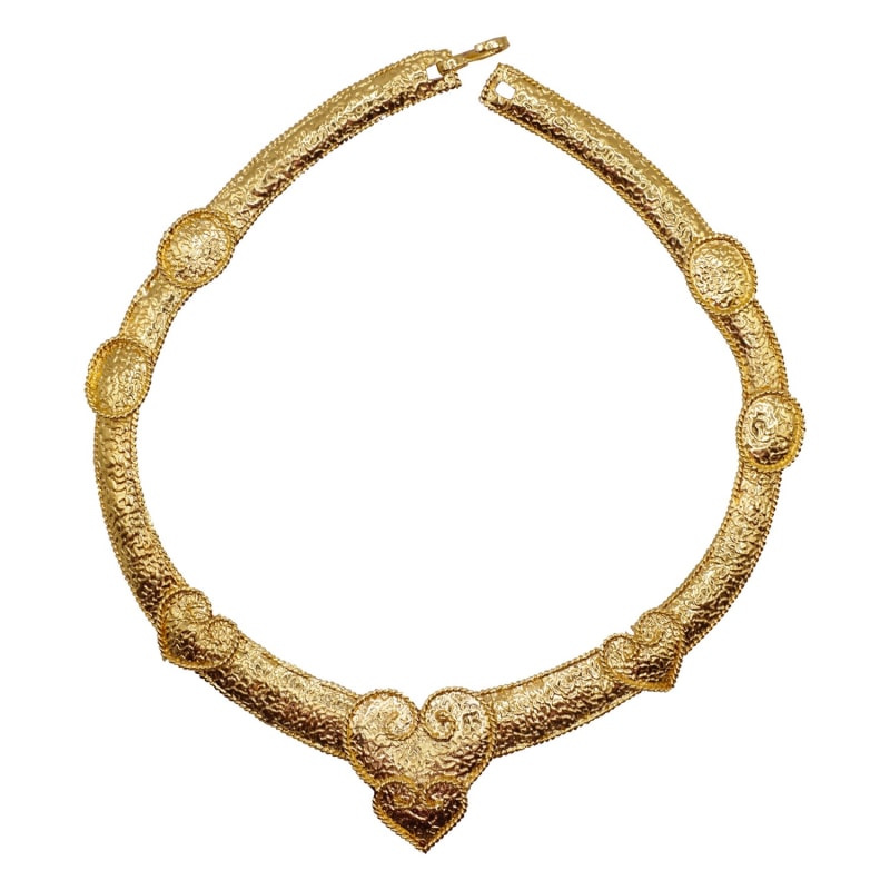 Cleopatra Panel Choker by Polki