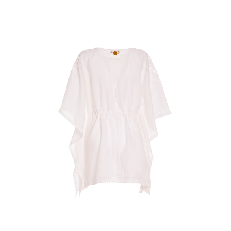Thumbnail of Vasilisa Beach Dress In Elegant White image