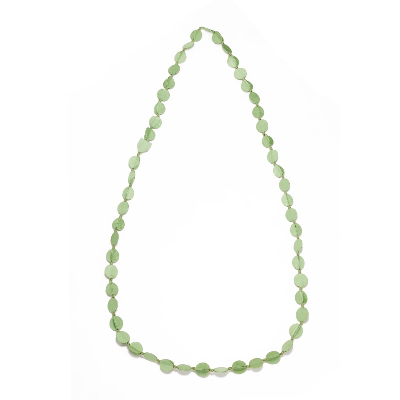 Thumbnail of Alto Silk Necklace Lime image