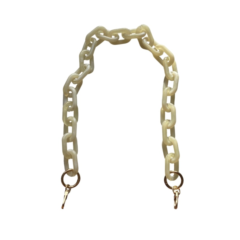 Short Purse Strap | Gold Chain