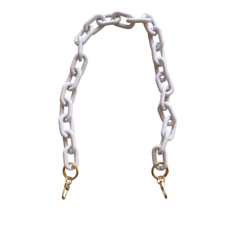 Short Purse Strap | Gold Chain