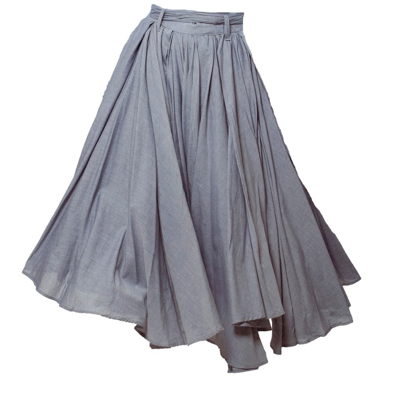 Chambray Circle Skirt by a.Bohemia & The Wolves