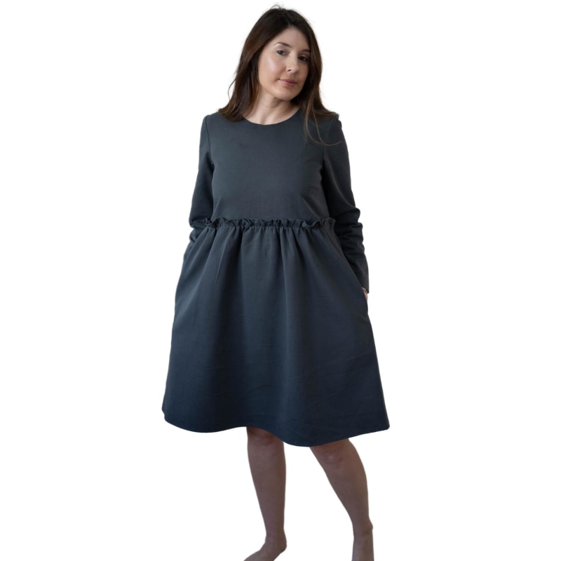 Thumbnail of Charcoal Organic Cotton Dress image