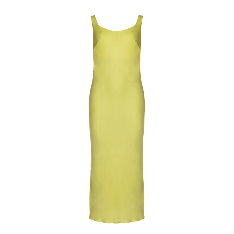 Thumbnail of Charlotte Midi Dress - Lime image