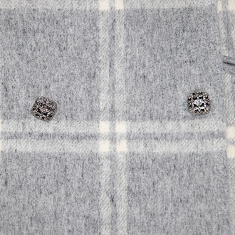 Check Wool Chester Coat - Grey | AVENUE No.29 | Wolf & Badger Check Wool Chester Coat - Grey | AVENUE No.29 | Wolf & Badger