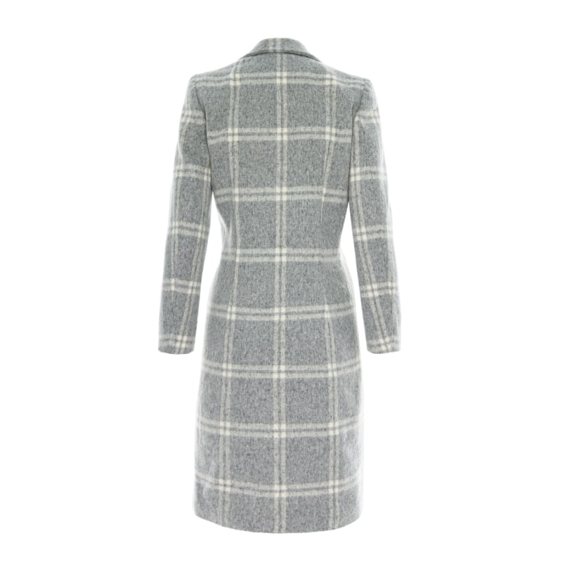 Thumbnail of Check Wool Chester Coat image