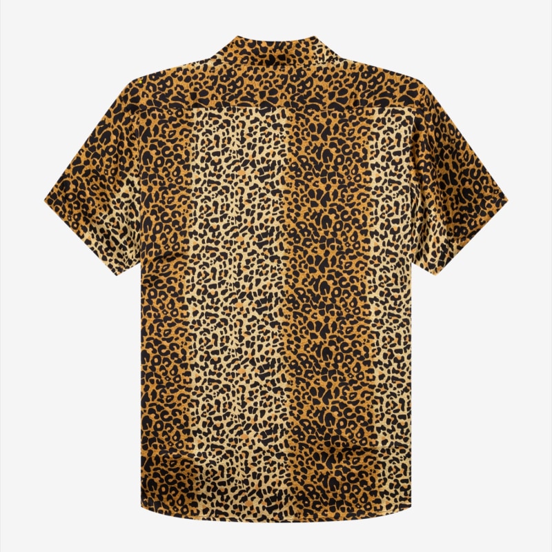 Cheetah print polo shirt online