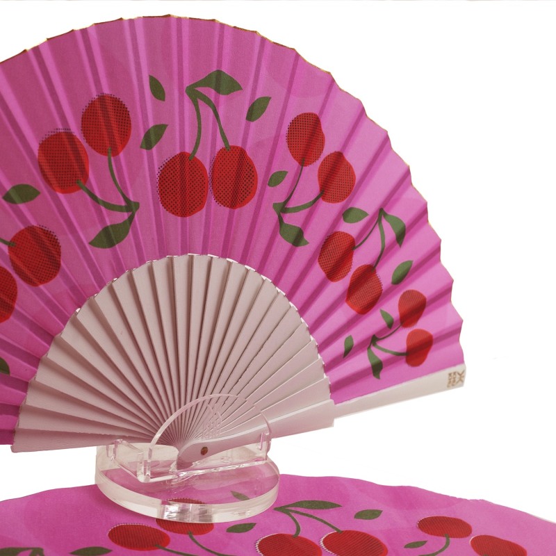 Thumbnail of Cherry Top Hand Fan image