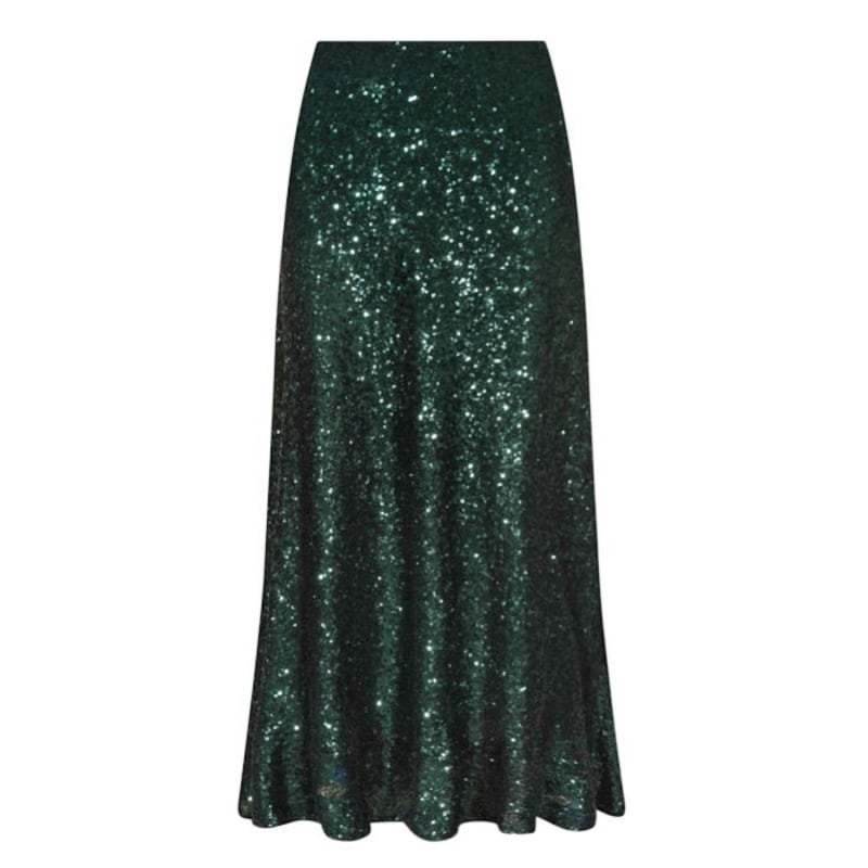 Thumbnail of Chica Skirt Green Sequins image