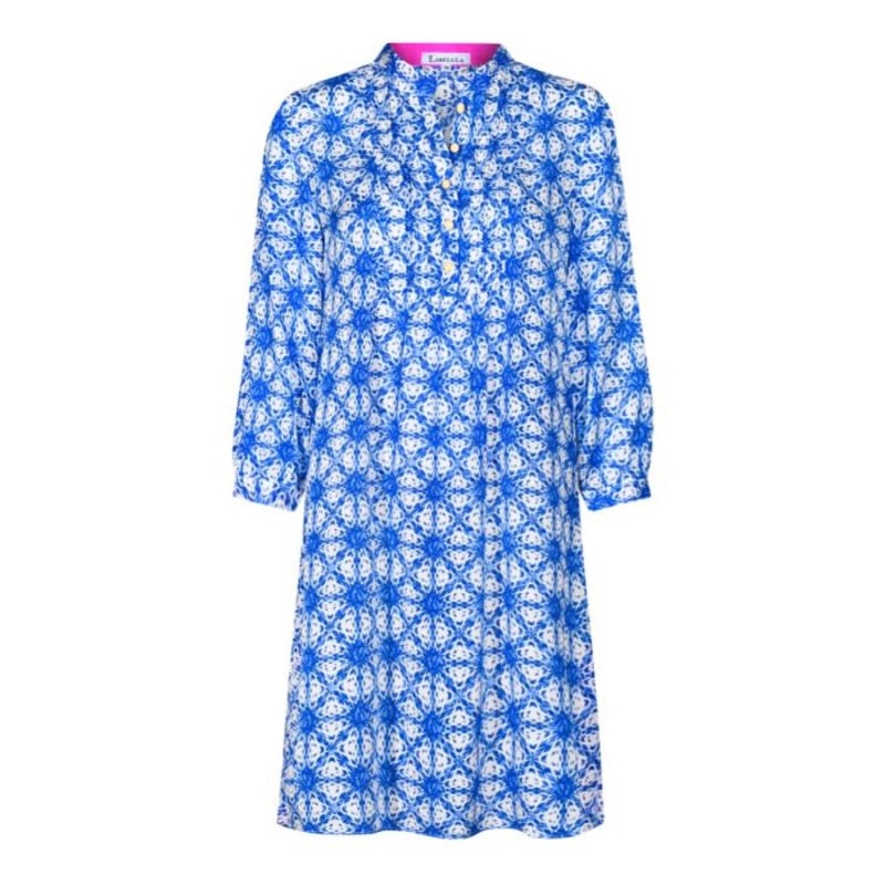 Thumbnail of Chloe Dress Blue Startrack Print image