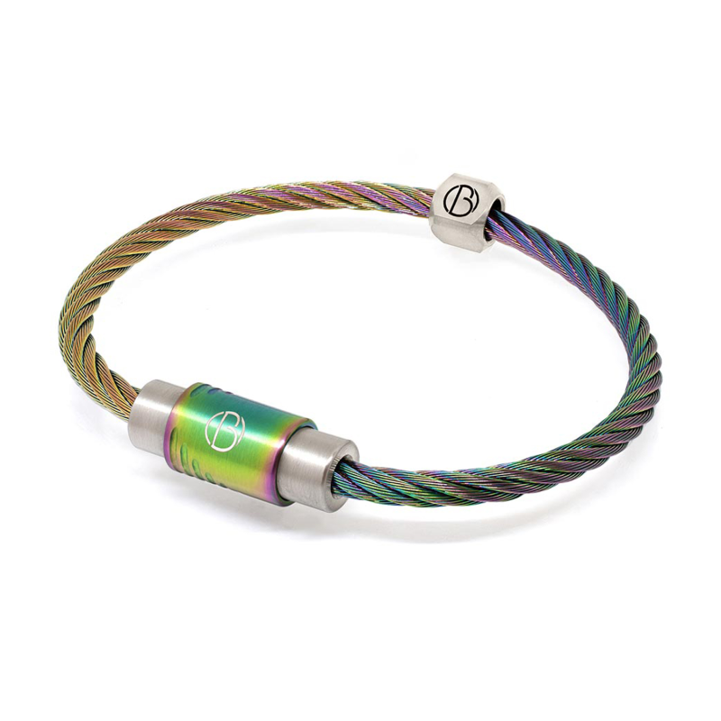 Thumbnail of Chromatic Cable Stainless Steel Bracelet image