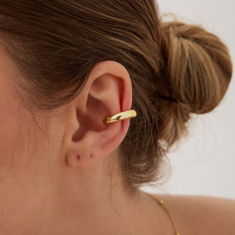 CHUNKY EAR CUFFS GOLD CHUNKY EAR CUFFS GOLD